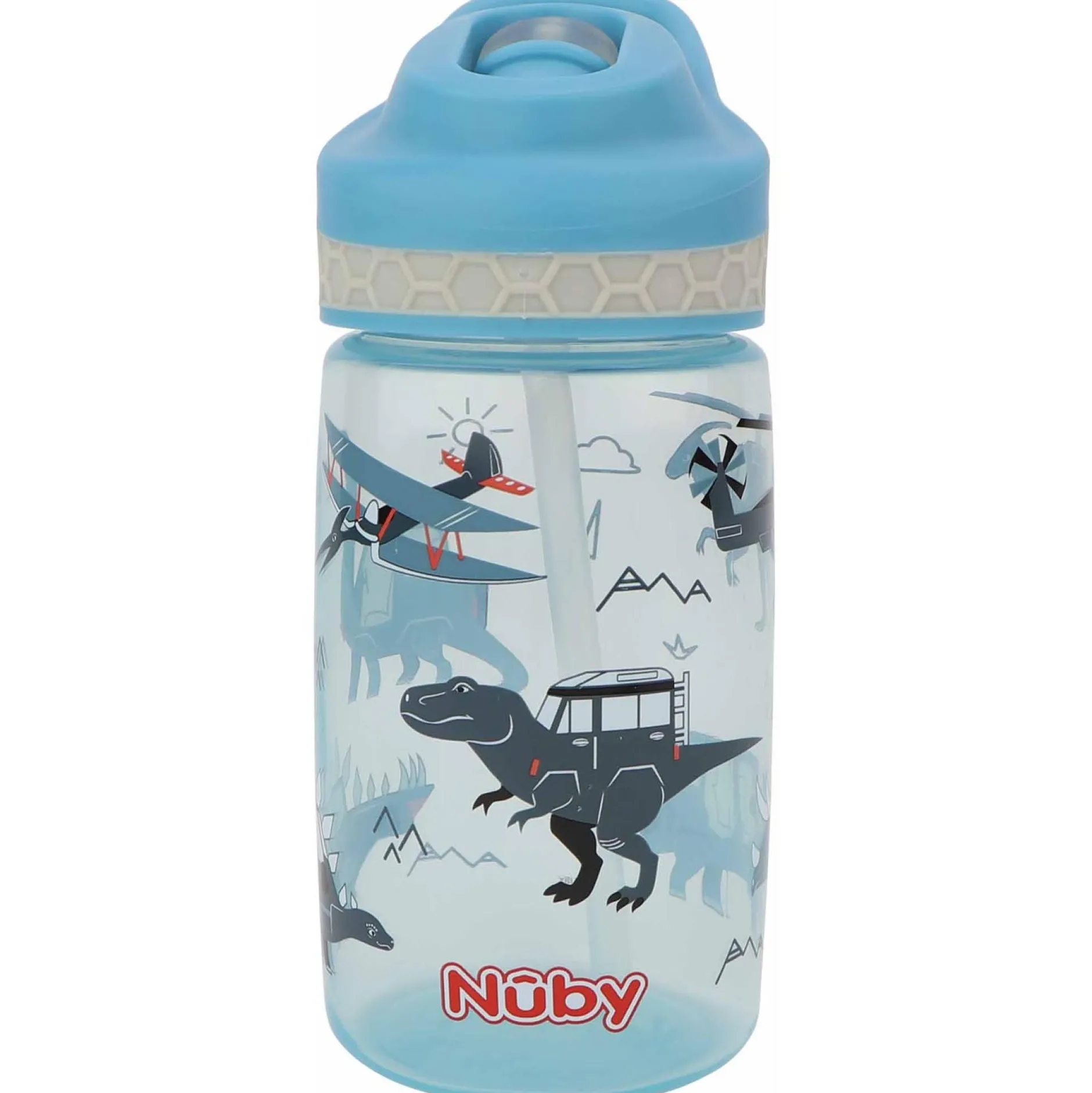 Drinkbekers*Nuby flip it beker zachte tuit blauw