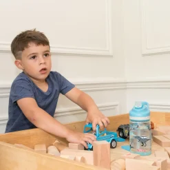 Drinkbekers*Nuby flip it beker zachte tuit blauw