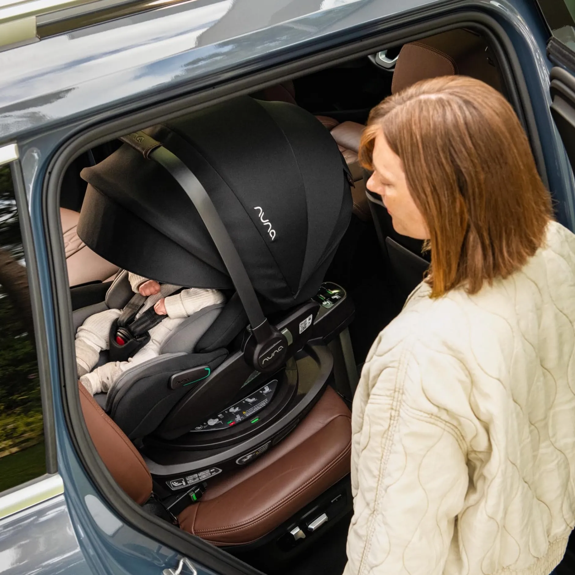 Autostoelen Groep 0*Nuna Arra Flex Caviar
