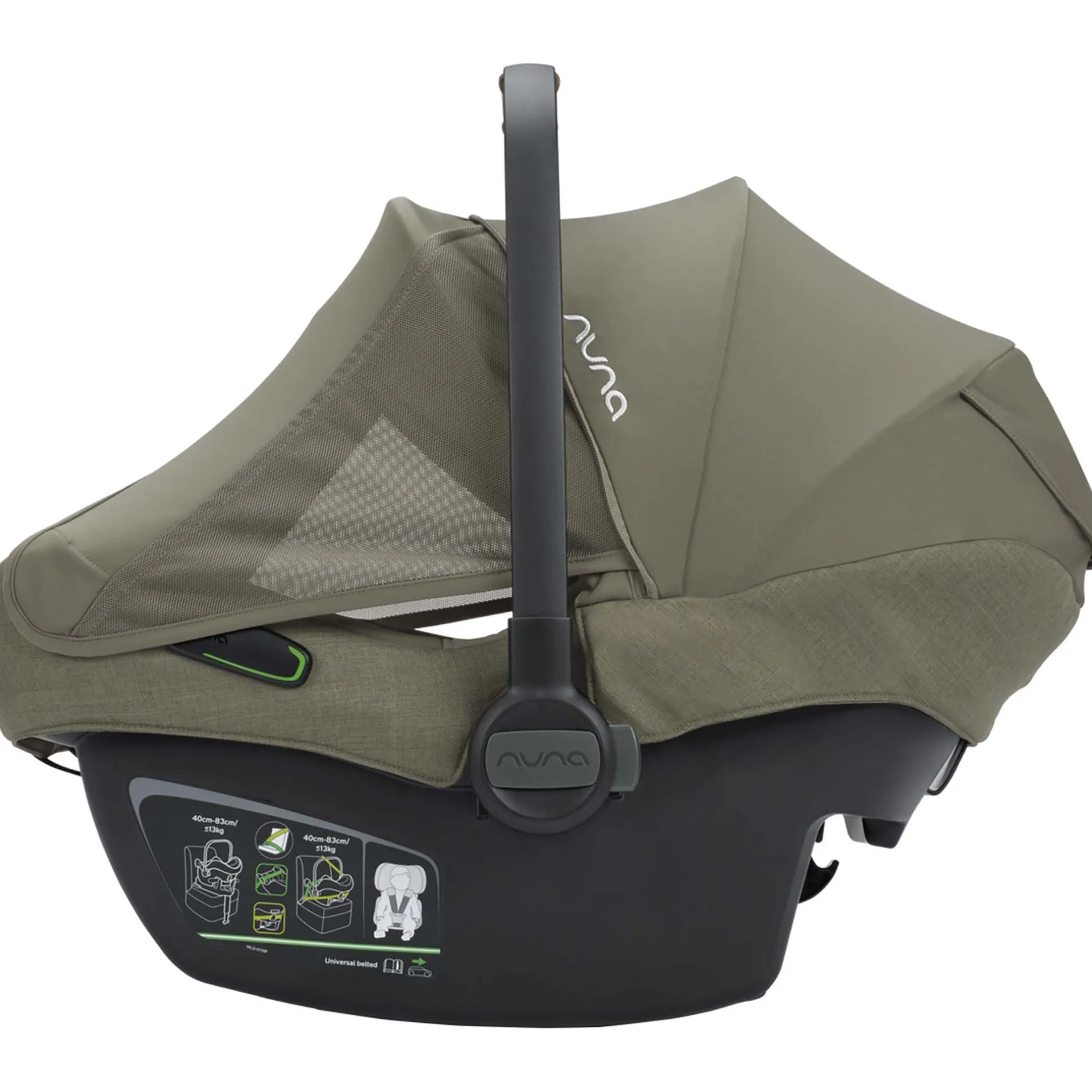 Autostoelen Groep 0*Nuna Pipa Next i-size Pine