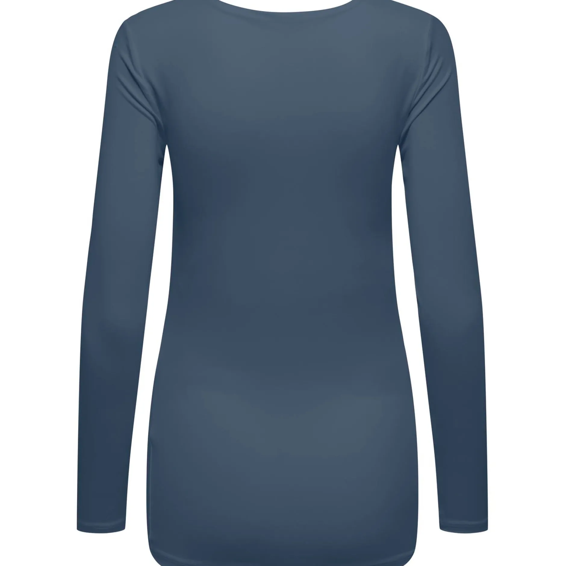Shirts & Tops*Only Maternity ONLY zwangerschaps T-shirt lange mouwen effen blauw Indigo Blue