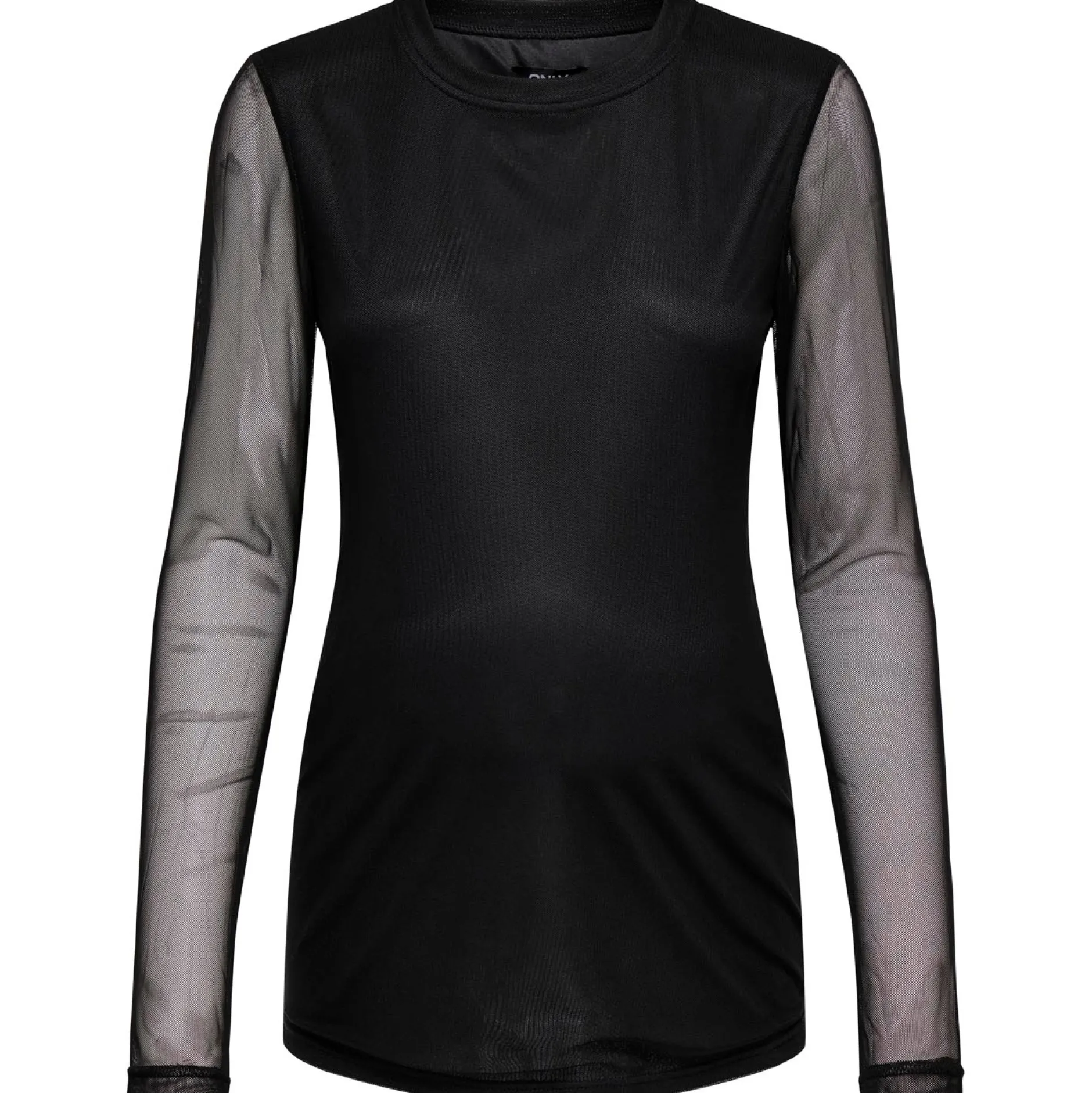 Shirts & Tops*Only Maternity ONLY zwangerschaps T-shirt lange mouwen effen zwart Black