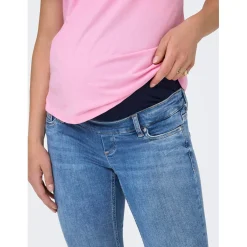 Jeans|Broeken*Only Maternity ONLY zwangerschapsjeans lang  denim Mid Blue Denim