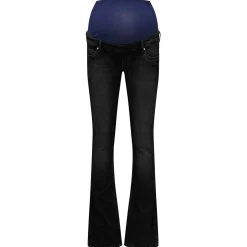Basics|Jeans*Only Maternity ONLY zwangerschapsjeans lang effen zwart Black Denim