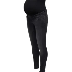 Basics|Jeans*Only Maternity ONLY zwangerschapsjeans lang  zwart Black Denim