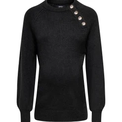Truien & Vesten*Only Maternity ONLY zwangerschapstrui lange mouwen effen zwart Black