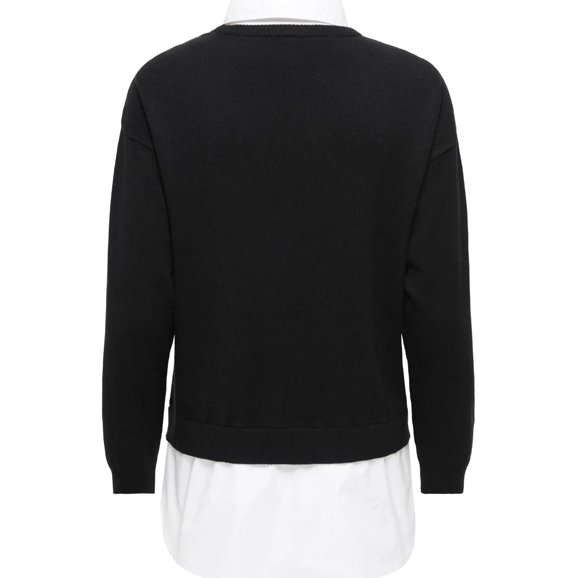 Truien & Vesten*Only Maternity ONLY zwangerschapstrui lange mouwen effen zwart Black