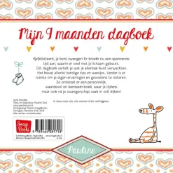 Boeken Voor Ouders*Boeken Pauline Mijn 9 maanden dagboek Darkorange