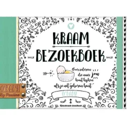 Feestartikelen|Invulboeken*Boeken Pauline O'Baby invulboek kraambezoek Multi