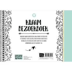 Feestartikelen|Invulboeken*Boeken Pauline O'Baby invulboek kraambezoek Multi