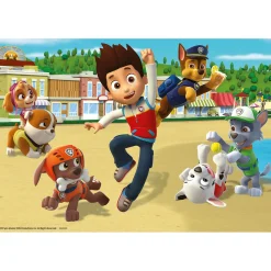 Puzzels & Spellen|Puzzels*Paw Patrol dappere honden puzzel 2x24st Multi