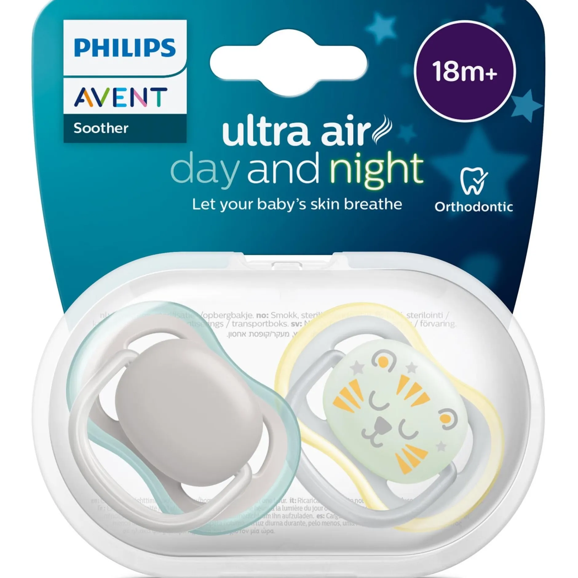 Fopspenen|Fopspenen & Accessoires*Philips Avent fopspeen 18M+ Multi
