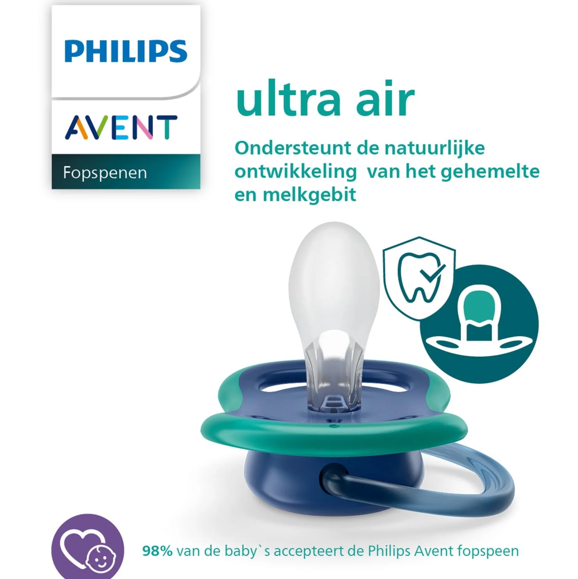 Fopspenen|Fopspenen & Accessoires*Philips Avent fopspeen 18M+ Multi