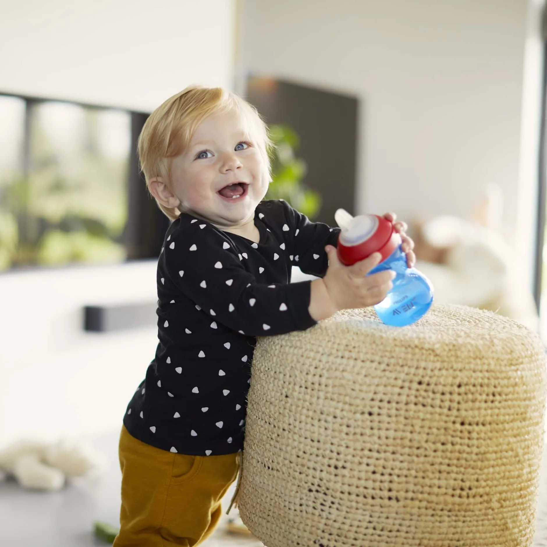 Drinkbekers*Philips Avent My Grippy zachte tuitbeker 300ml 9mnd+ blauw