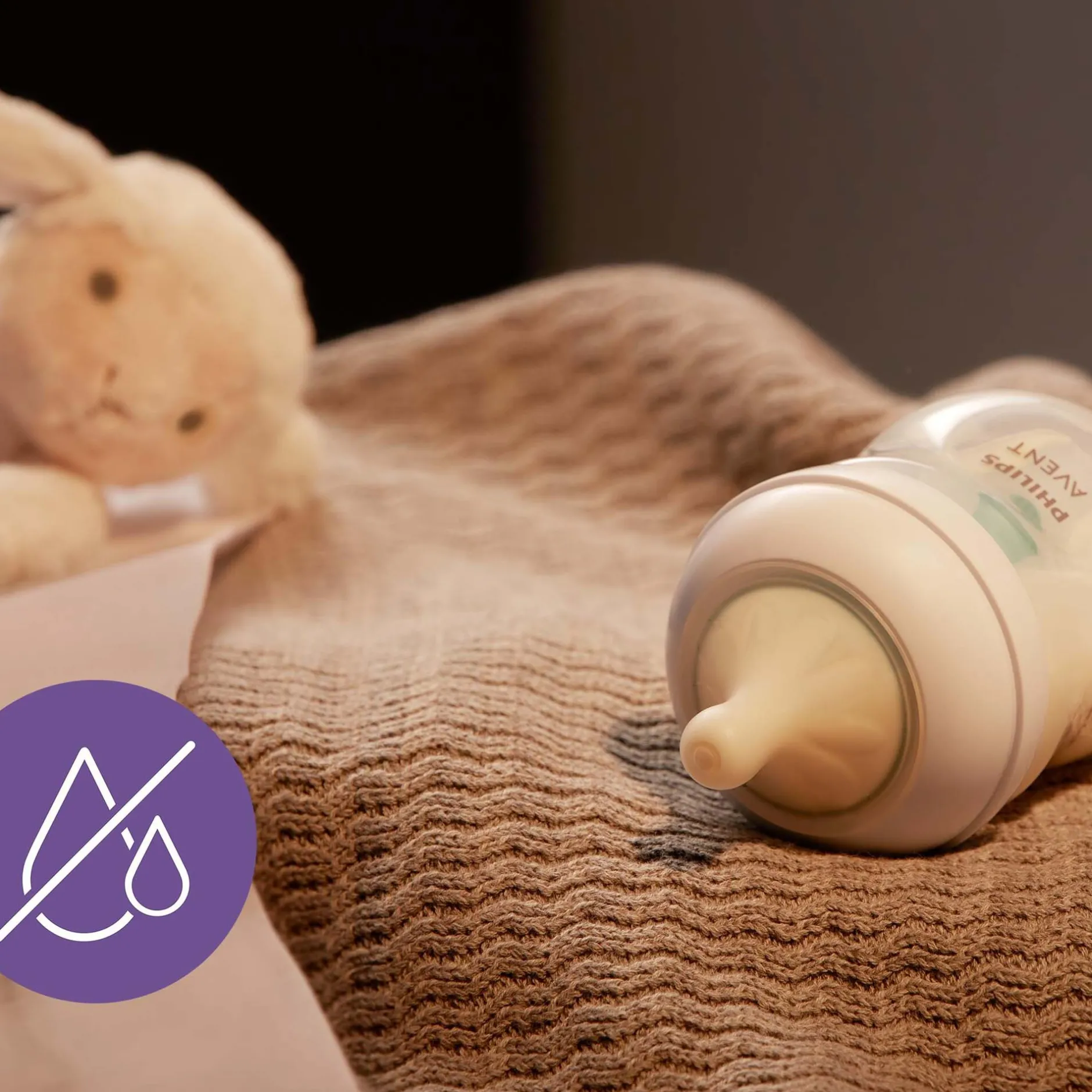 Flesjes*Philips Avent Natural AirFree fles 125ML transparant
