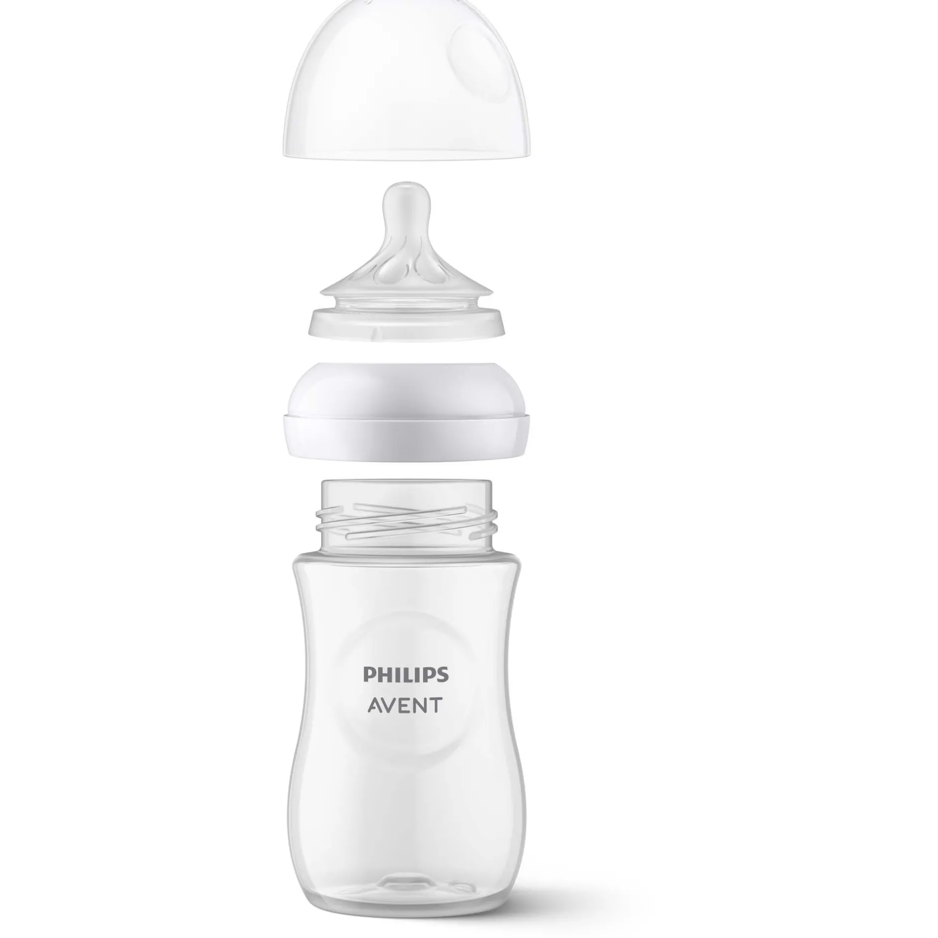 Flesspenen*Philips Avent Natural Flesspeen 0M transparant