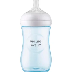 Flesjes*Philips Avent Natural fles 260ML blauw