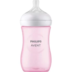 Flesjes*Philips Avent Natural fles 260ML roze