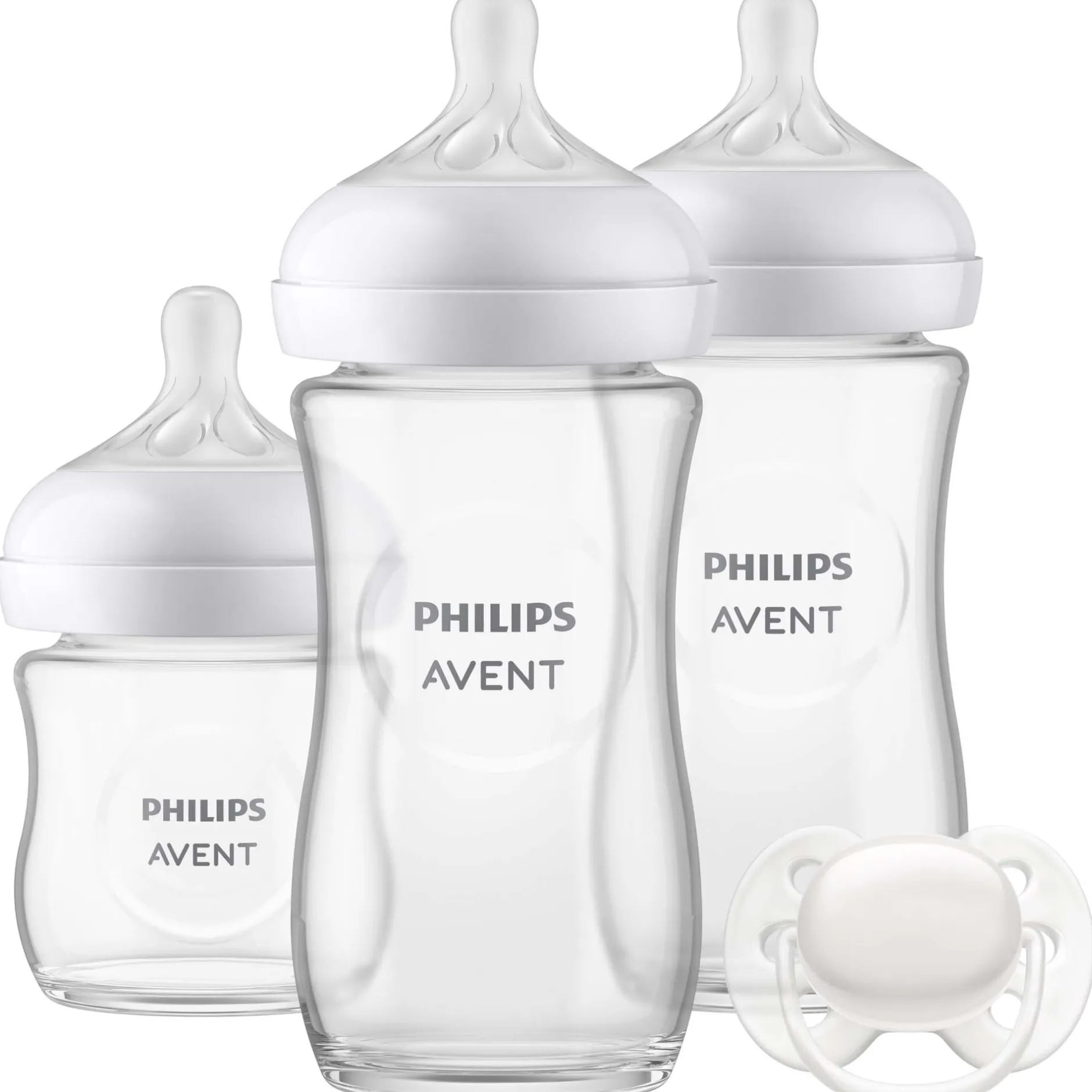 Startersets*Philips Avent Natural glazen Starterset transparant