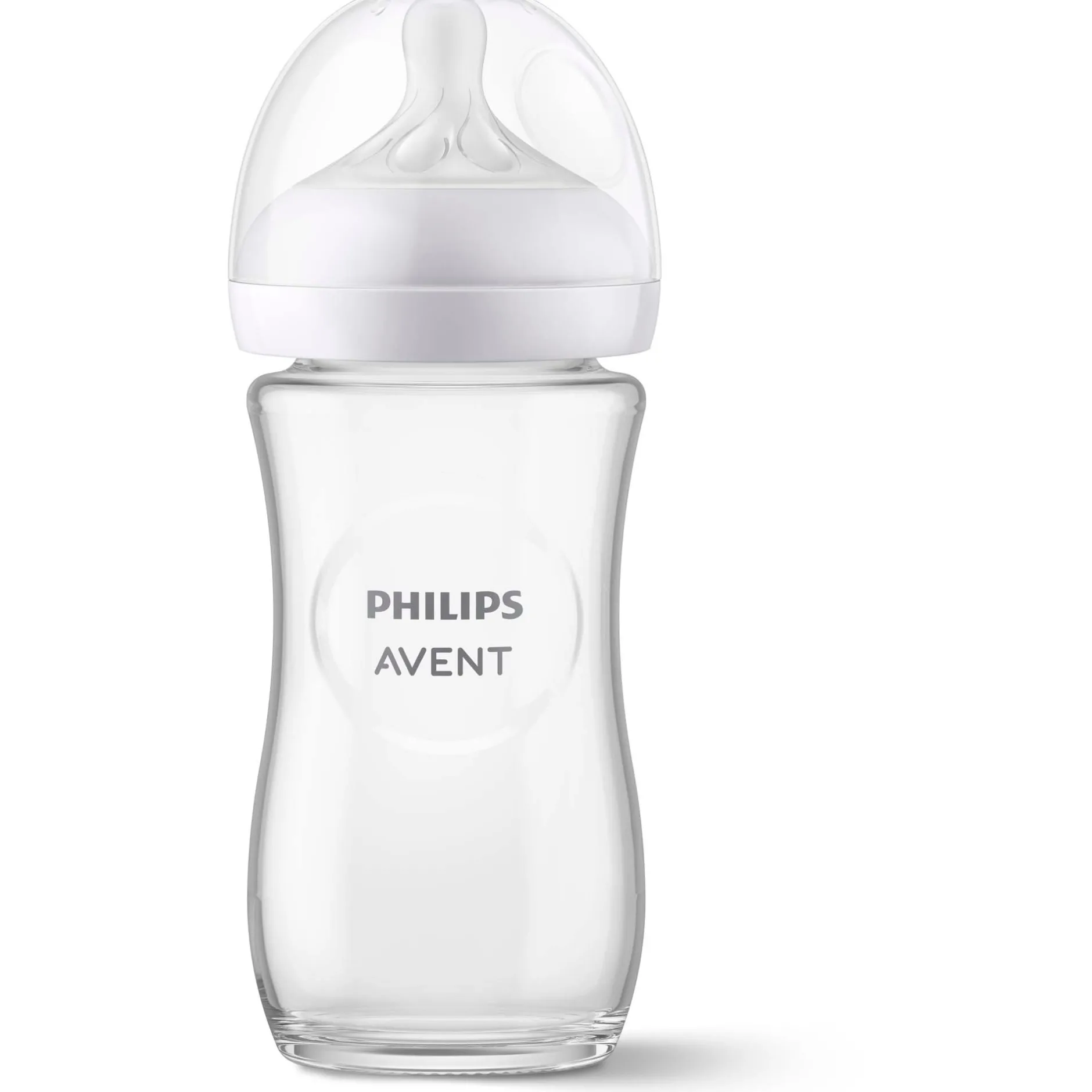 Flesjes*Philips Avent Natural glazen fles 240ML transparant