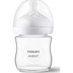 Flesjes*Philips Avent Natural glazen fles 120ML transparant