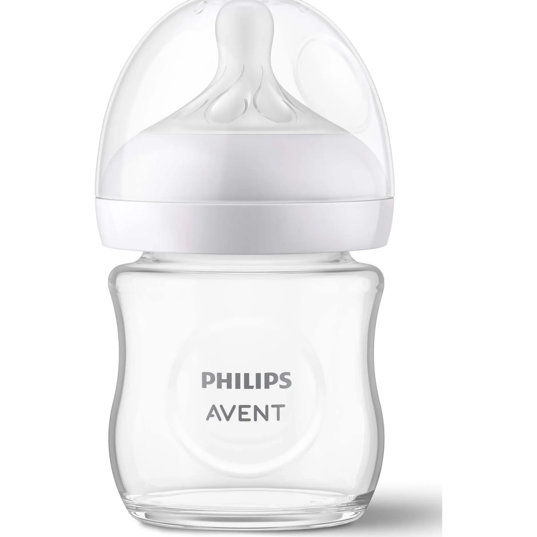 Flesjes*Philips Avent Natural glazen fles 120ML transparant