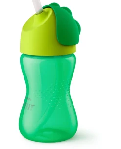 Drinkbekers*Philips Avent rietjesbeker 300ml 12+ maanden groen groen