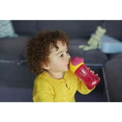 Drinkbekers*Philips Avent rietjesbeker 300ml 12+ maanden roze