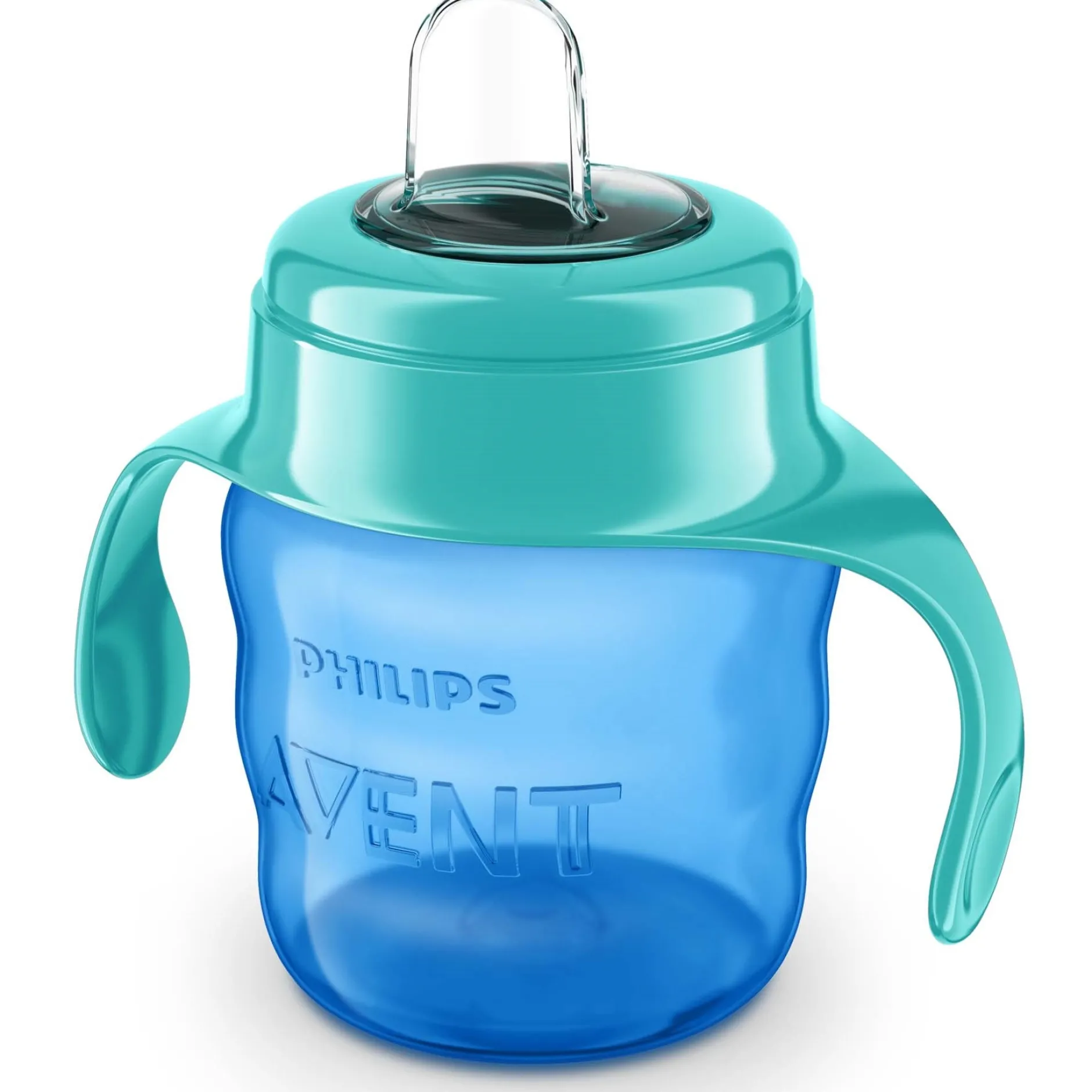 Drinkbekers*Philips Avent tuitbeker 200ml 6m+ blauw
