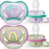 Fopspenen|Fopspenen & Accessoires*Philips Avent Ultra Air fopspeen 0-6 mnd 2-pack Purple Shade