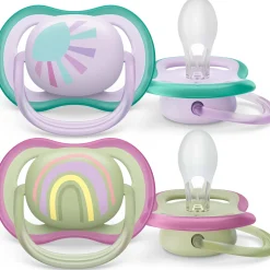 Fopspenen|Fopspenen & Accessoires*Philips Avent Ultra Air fopspeen 0-6 mnd 2-pack Purple Shade