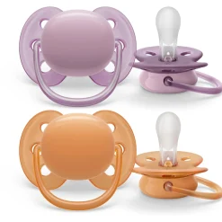 Fopspenen|Fopspenen & Accessoires*Philips Avent Ultra Soft Fopspeen 6-18mnd 2-pack Orange