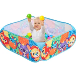 Speelkleden & Babygyms*Playgro ballenbak Adventure Pals Ball Pit Multi