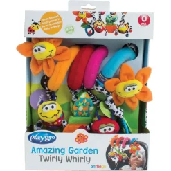 Hangspeelgoed|Speelgoed Voor Onderweg*Playgro Boxspiraal Amazing Garden Multi