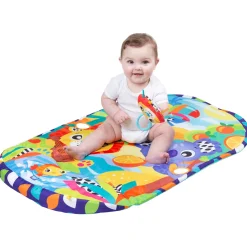 Interactief Speelgoed*Playgro Cozy Oasis Tummy Time gym speelkleed Multi