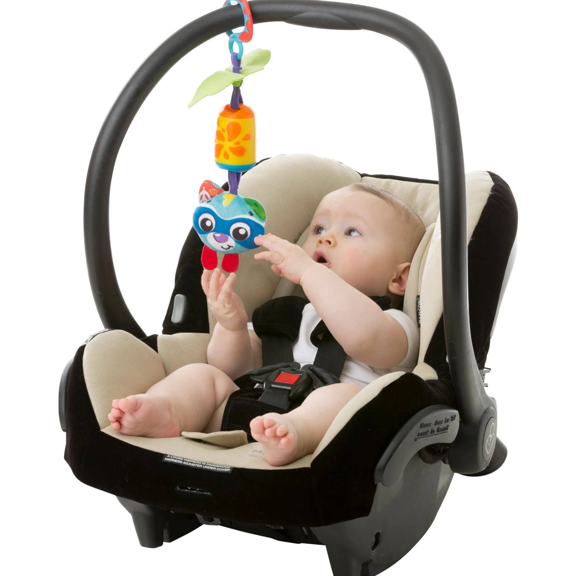 Hangspeelgoed|Speelgoed Voor Onderweg*Playgro hangspeeltje Cheeky Chime Rocky Racoon Multi