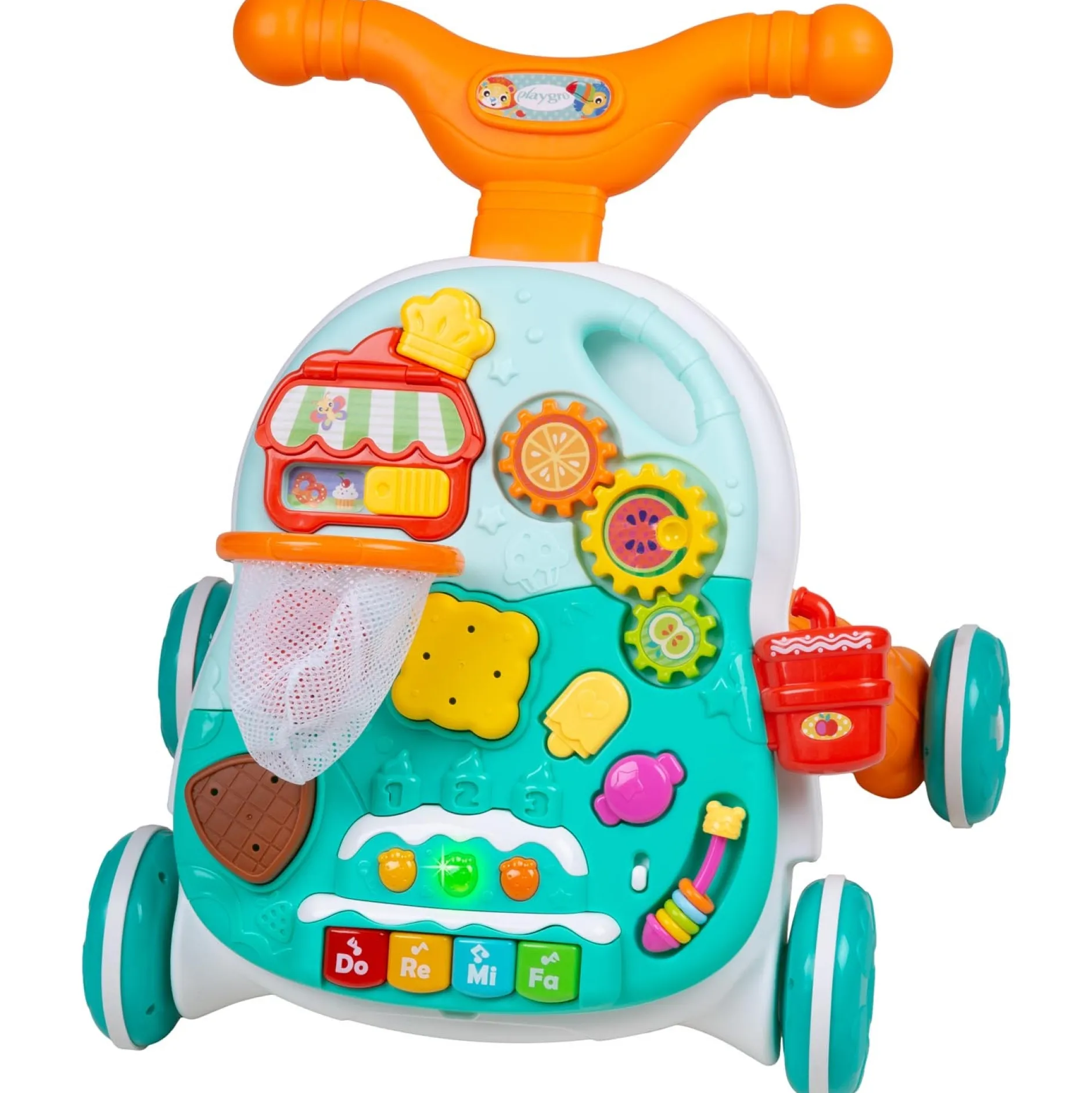 Loopstoeltjes*Playgro 2-in-1 babywalker en speeltafel Multi