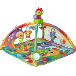 Speelkleden & Babygyms*Playgro 4-in-1 speelkleed Woodlands muziek & projector Multi