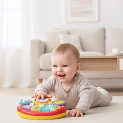 Interactief Speelgoed|Rammelaars*Playgro Lion Activity Kick toy rammelaar Multi