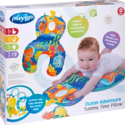 Speelkleden & Babygyms*Playgro ocean tummy time activity pillow Multi