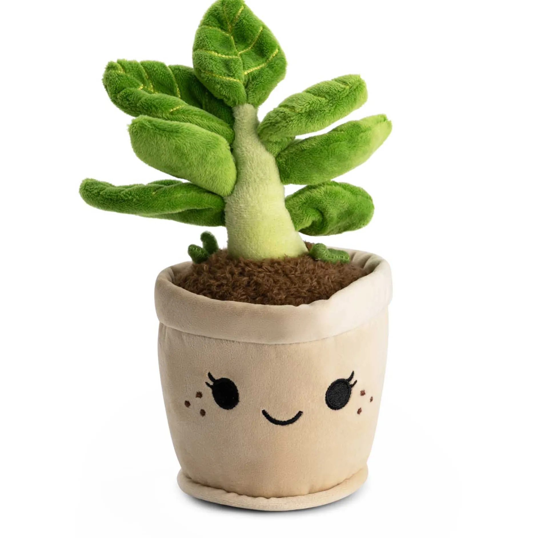 Overige Accessoires*Div. Merken Pluche Groene Plant groen