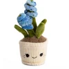 Overige Accessoires*Div. Merken Pluche plant hyacint 29cm blauw