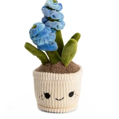 Overige Accessoires*Div. Merken Pluche plant hyacint 29cm blauw
