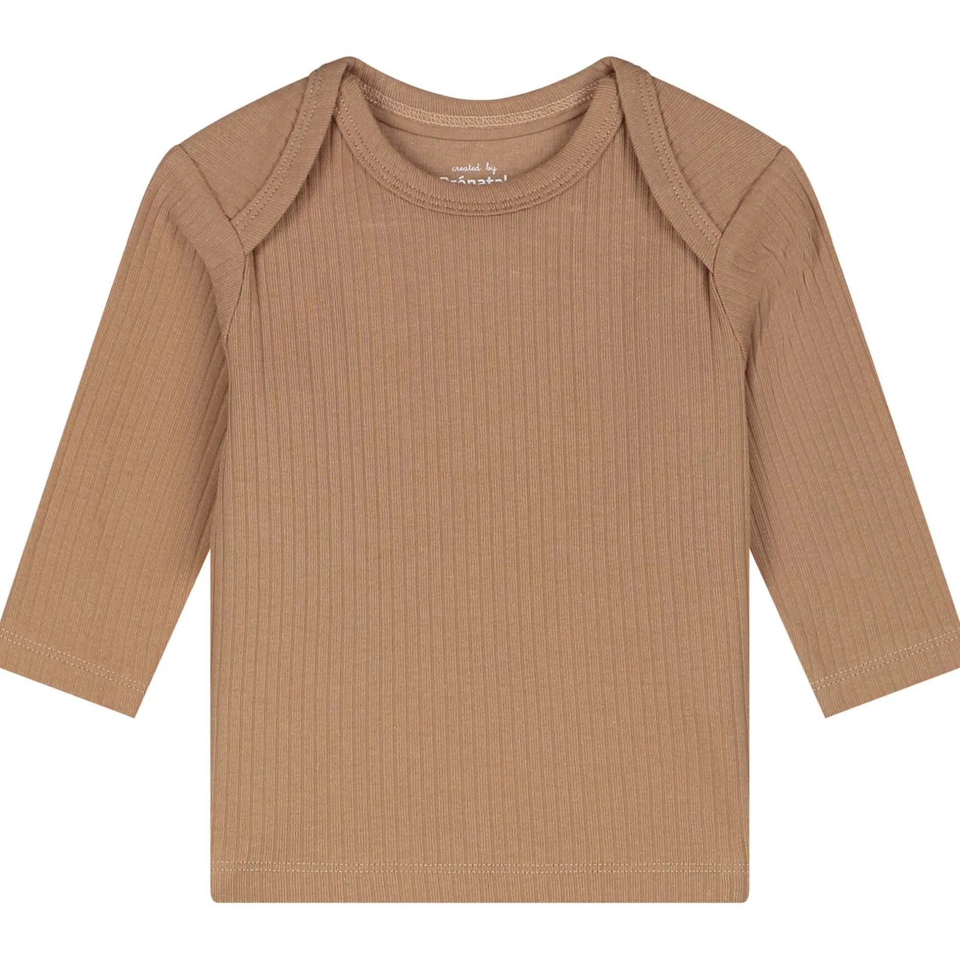Pyjama's|Pyjama's*Prénatal Prenatal baby rib pyjama beige Dark Sand Brown