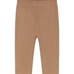 Pyjama's|Pyjama's*Prénatal Prenatal baby rib pyjama beige Dark Sand Brown