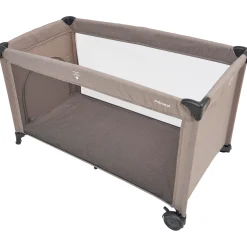 Campingbedden|Bundels En Combideals*Prénatal Prenatal campingbed Sinne taupe met matras & matrashoes