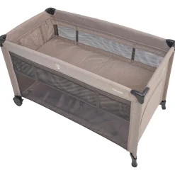 Campingbedden|Bundels En Combideals*Prénatal Prenatal campingbed Sinne taupe met matras & matrashoes