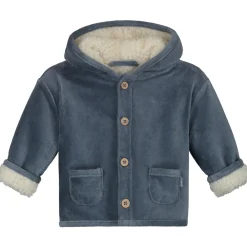 Sokjes & Slofjes|Jassen* Prenatal Limited jas, overslag shirt, broek & sokken Steel Blue