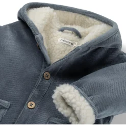 Sokjes & Slofjes|Jassen* Prenatal Limited jas, overslag shirt, broek & sokken Steel Blue