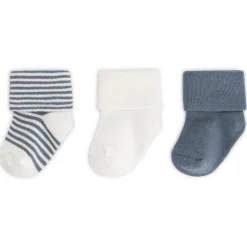 Sokjes & Slofjes|Jassen* Prenatal Limited jas, overslag shirt, broek & sokken Steel Blue